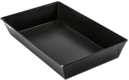 Black Ridged Bottom Baking Tray 990-25, 280 x 235 x 60 mm - Image 2