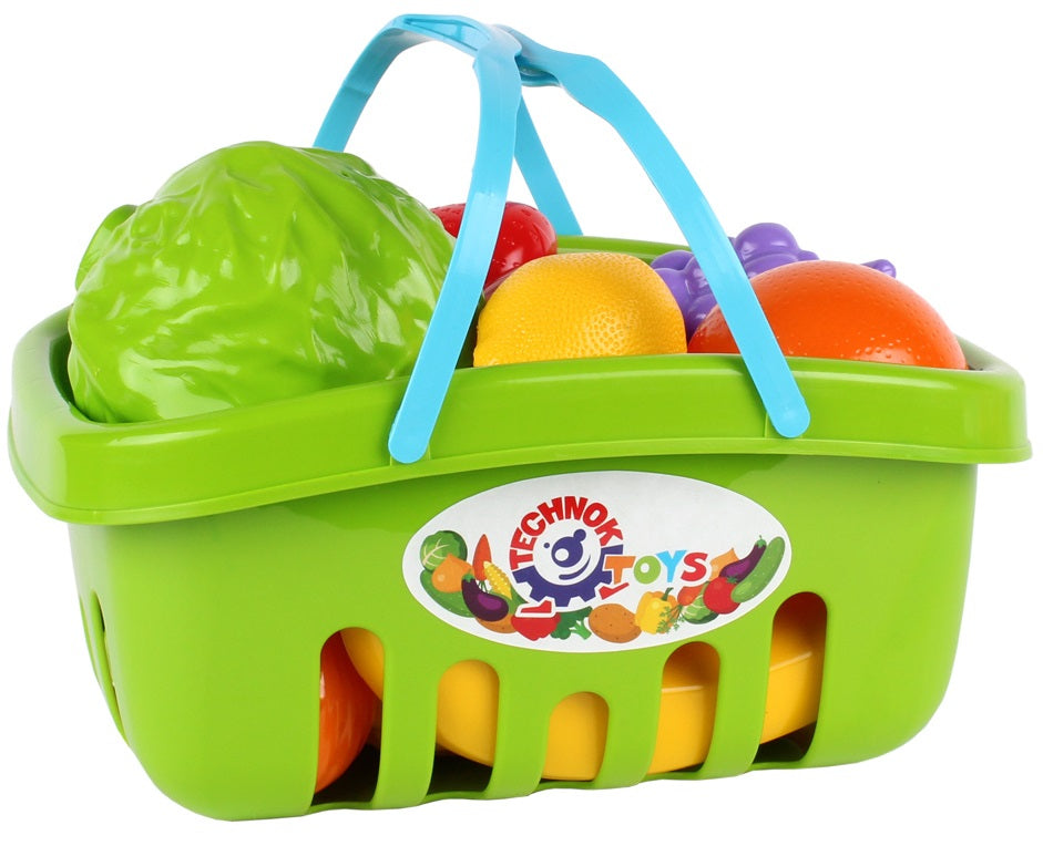 TechnoK 5354 Toy Fruit and Vegetable Basket