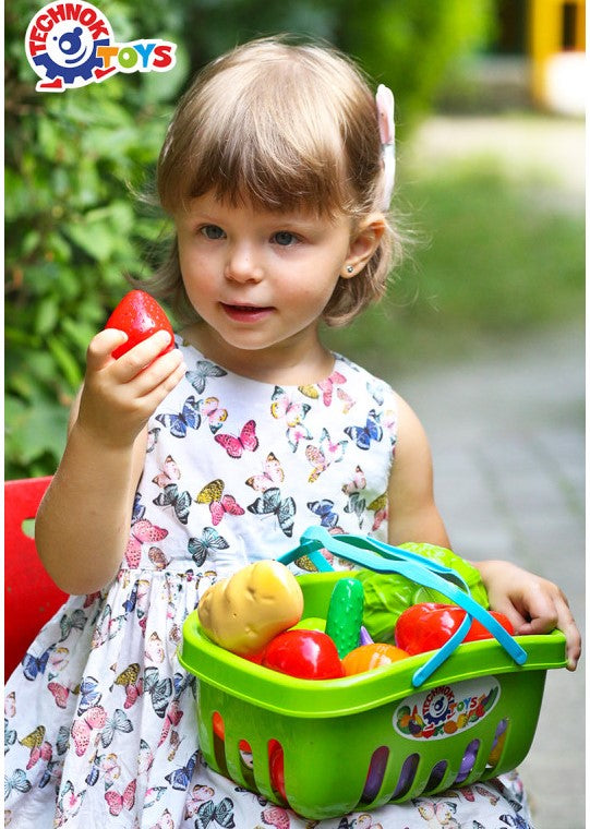 TechnoK 5354 Toy Fruit and Vegetable Basket - Image 4