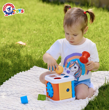 TechnoK 9499 Shape Sorter Toy, 11 Pieces - Image 2
