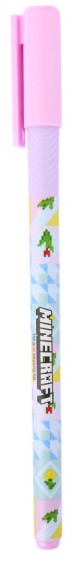 YES 412262 Minecraft Spring Blue Ballpoint Pen, 0.7 mm