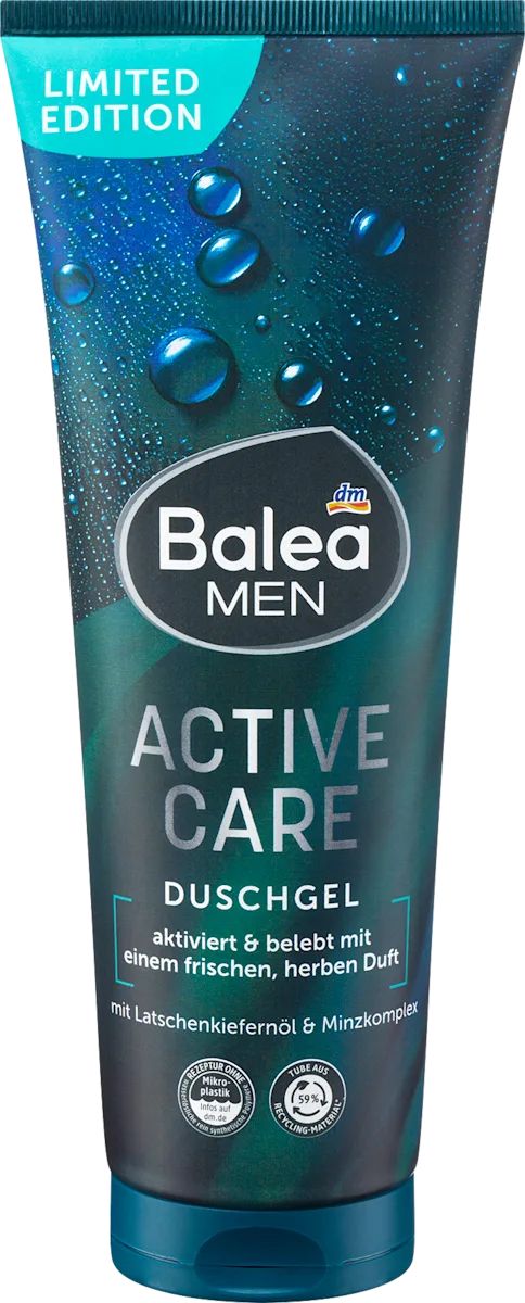 Balea Men Active Care Shower Gel, 250 mL