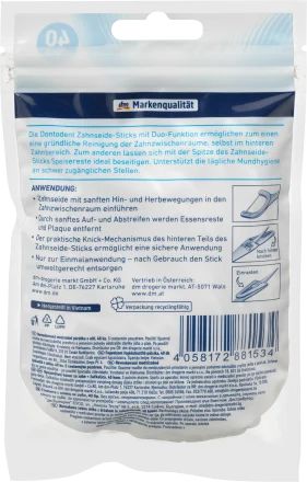 Dontodent Dental Floss Picks, 40 pcs - Image 2