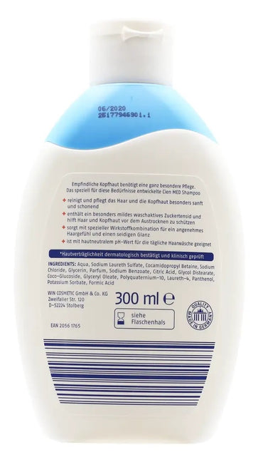 Cien Med Sensitive Shampoo, 300 mL - Image 2