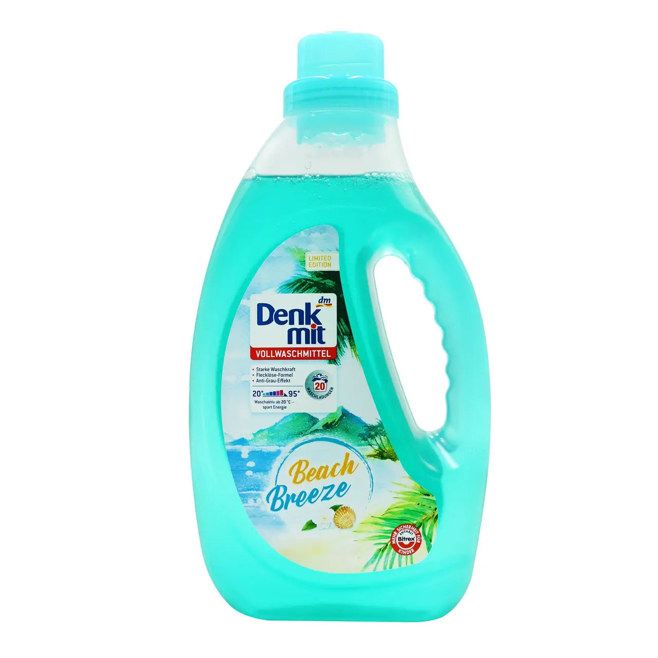 Denkmit Beach Breeze Liquid Laundry Detergent for 20 Loads, 1.1 L