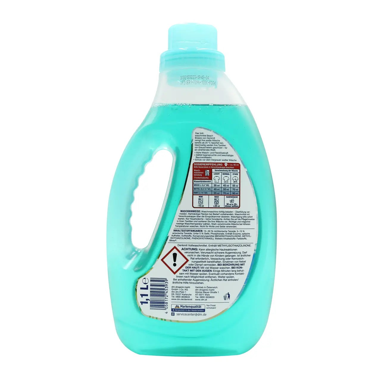 Denkmit Beach Breeze Liquid Laundry Detergent for 20 Loads, 1.1 L - Image 2