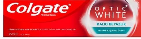 Colgate Optic White Lasting White Toothpaste, 75 mL