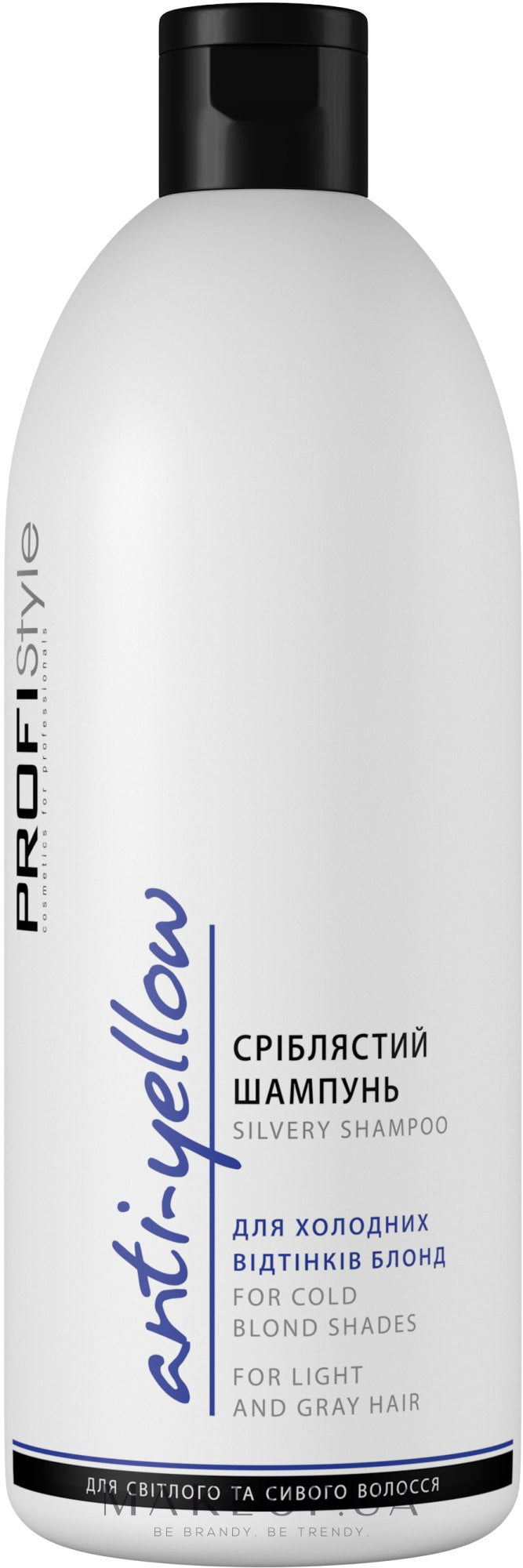 PROFIStyle Viki Silver Shampoo for Cool Blonde Shades, 500 mL