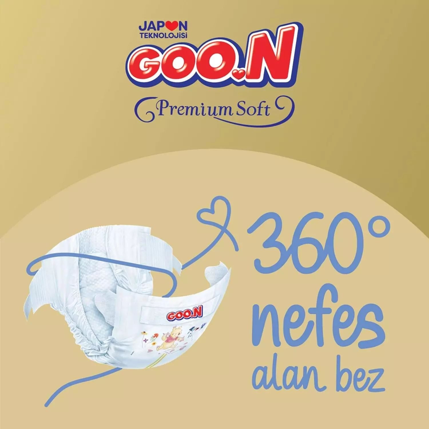 Goo.N Premium Soft Size 2 Baby Diapers, 4-8 kg, 46 pcs - Image 2