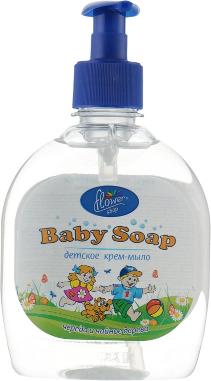 Flower Shop String Herb & Tea Tree Kids Liquid Cream Soap, 300 mL
