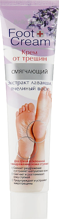 Belle Jardin Foot Cream Cracked Heel Cream with Lavender & Beeswax, 125 mL