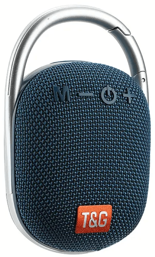 C64909 T&G Portable Speaker with Lighting, Bluetooth 5.3, USB & microSD Support