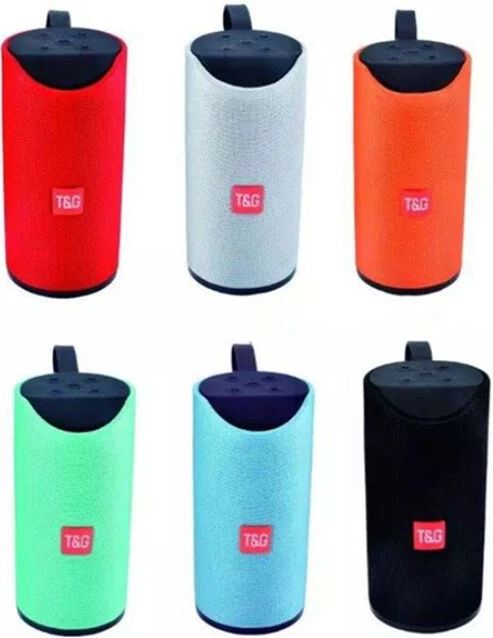 C64910 T&G Speaker with Bluetooth 5.3, USB, AUX Cable & microSD Support