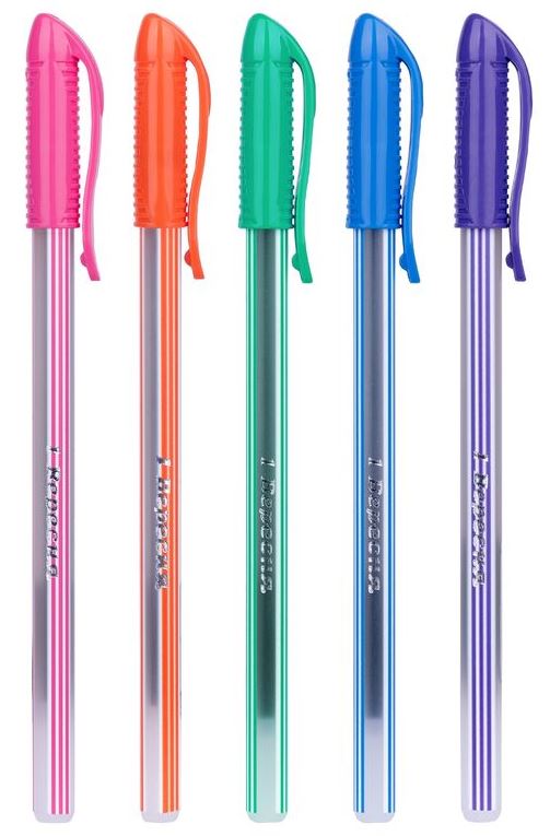 1 Veresnya 411033 Blue Oil-Based Ballpoint Pen, 0.6 mm