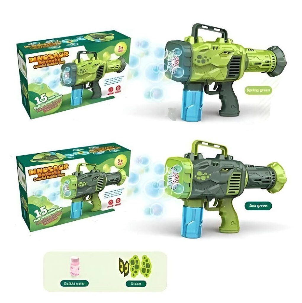 018 Dinosaur Battery-Powered Bubble Gun