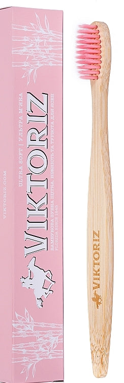 Viktoriz Tenderness & Gum Care Bamboo Toothbrush