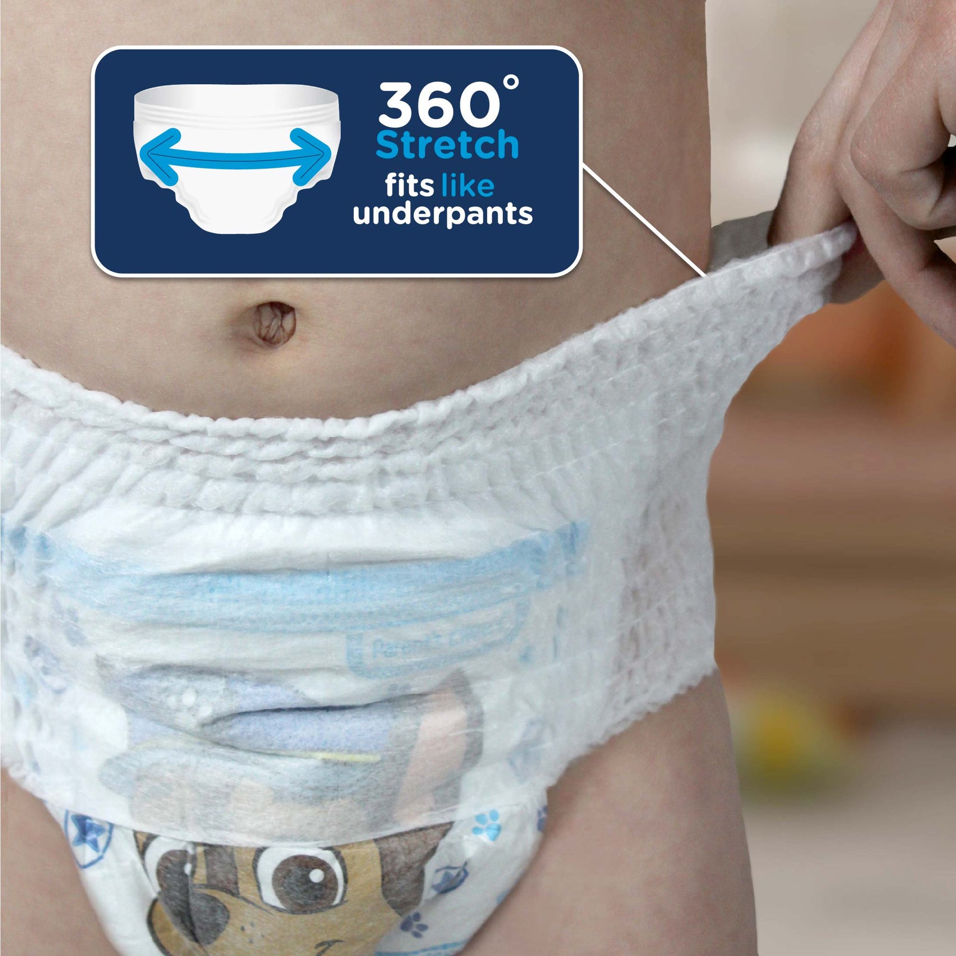 Parents Choice Paw Patrol Size 6 Baby Pull-Up Diaper Pants, 18+ kg, 17 pcs - Image 4