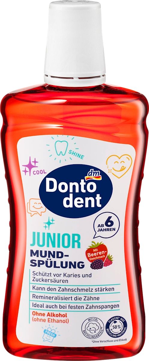 Dontodent Junior Kids Mouthwash, 500 mL - Image 3