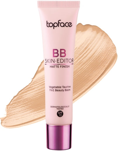 TopFace Skin Editor Matte Finish SPF 15 BB Cream No. 003, 30 mL