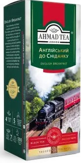 Ahmad Tea English Breakfast Black Tea Bags, 25 x 2 g