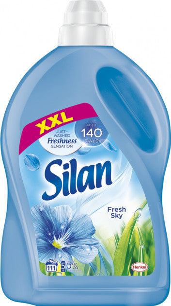 Silan Heavenly Freshness Fabric Softener, 2.775 L