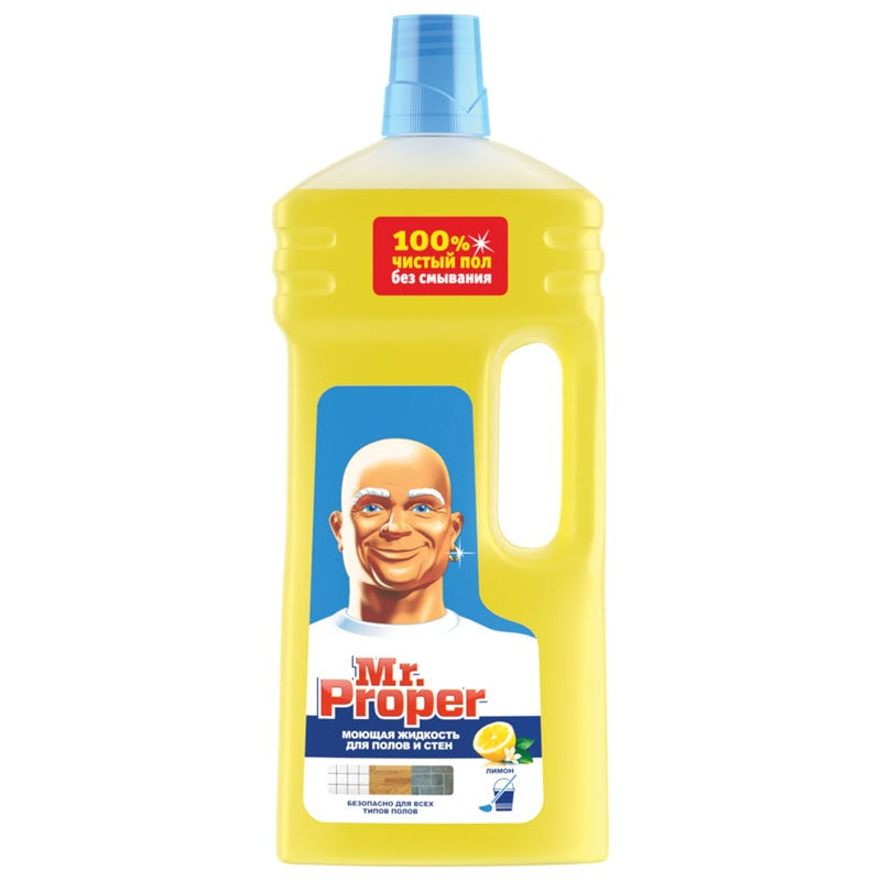 Mr. Proper Lemon Floor & Wall Cleaner, 1.5 L