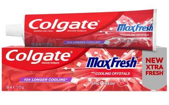Colgate Max Fresh Cooling Crystals Spicy Fresh Toothpaste, 100 mL