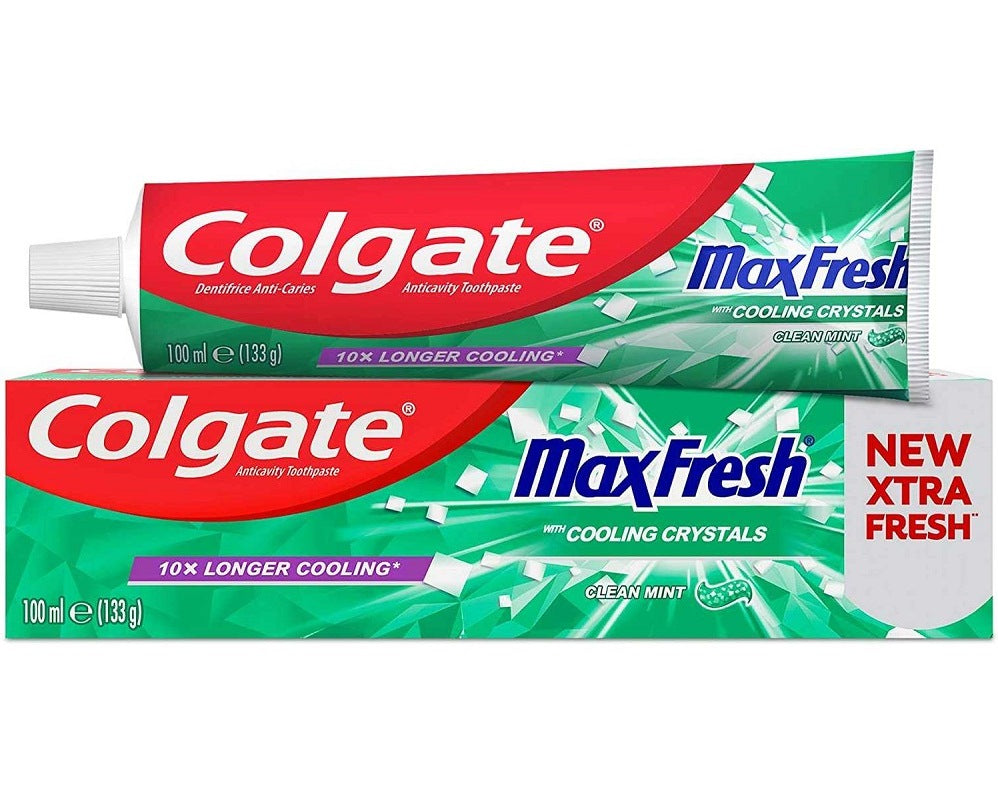 Colgate Max Fresh Cooling Crystals Clean Mint Toothpaste, 100 mL