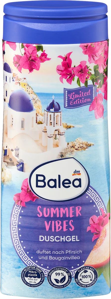 Balea Summer Vibes Shower Gel, 300 mL
