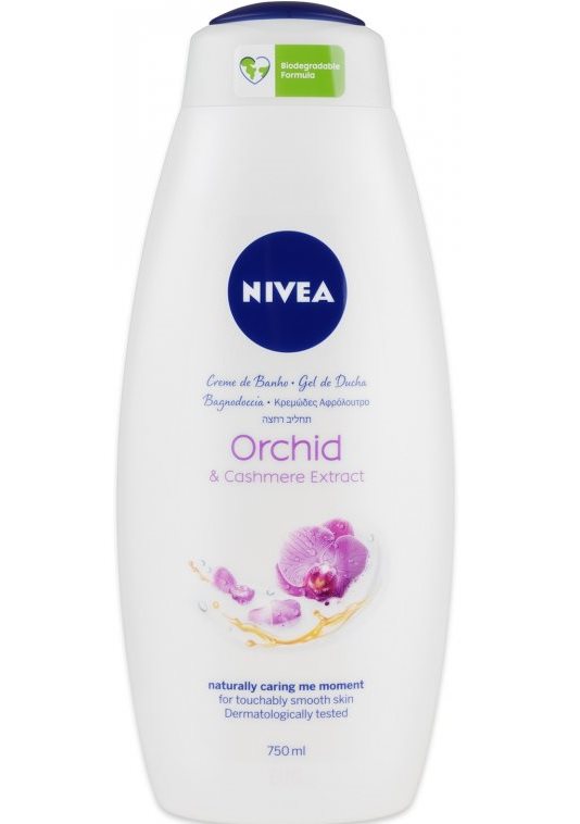 Nivea Orchid & Cashmere Shower Gel, 750 mL