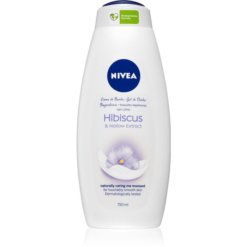 Nivea Hibiscus & Mallow Extract Shower Gel, 750 mL