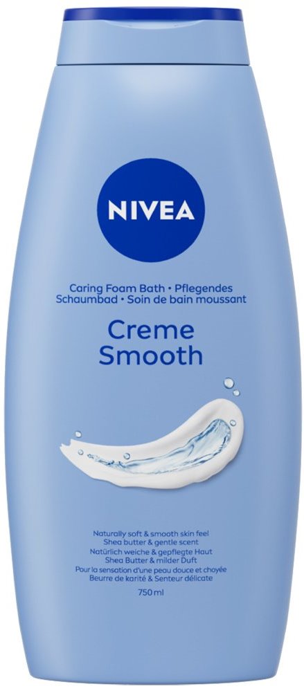 Nivea Women's Creme Smooth Shower Gel, 750 mL