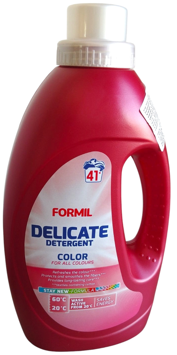 Formil Delicate Color Laundry Detergent Gel, 41 Loads, 1.5 L