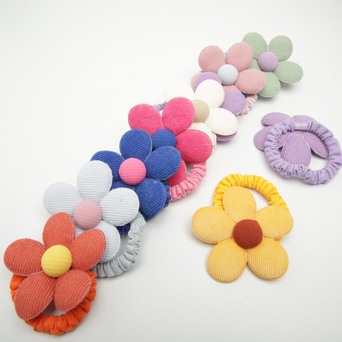 6-3177 Flower Kids' Hair Tie (Price per 1 pc)