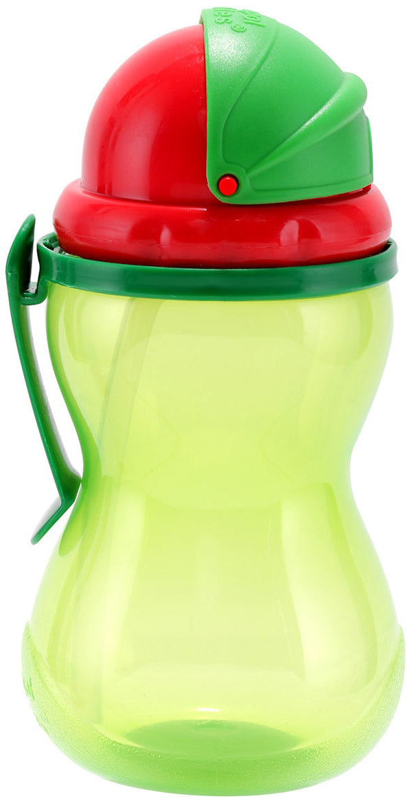 Canpol Babies 56/113 Green Bottle with Straw, 370 mL