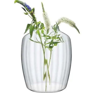Rona Ambiente Optical Glass Flower Vase, 23 cm - Image 2