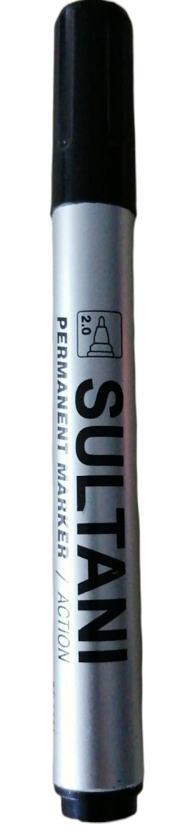 Sultani ST-5551 Thick Black Permanent Marker