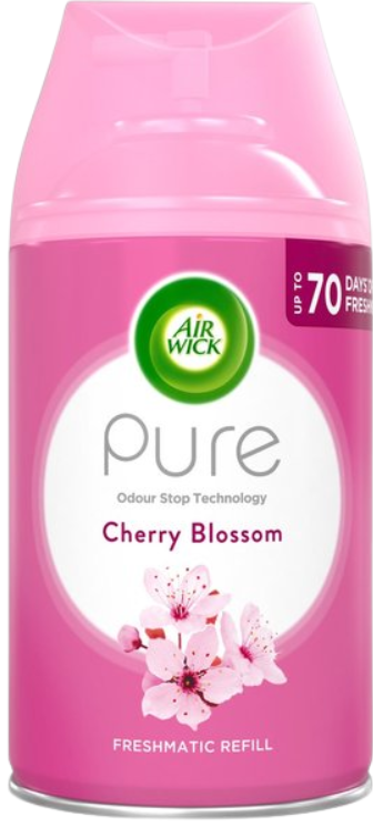 Air Wick Pure Cherry Blossom Air Freshener Refill, 250 mL