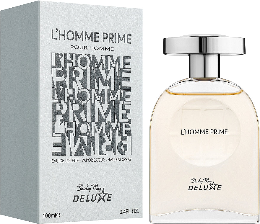 Shirley May Deluxe L'Homme Prime Men's Eau de Toilette, 100 mL