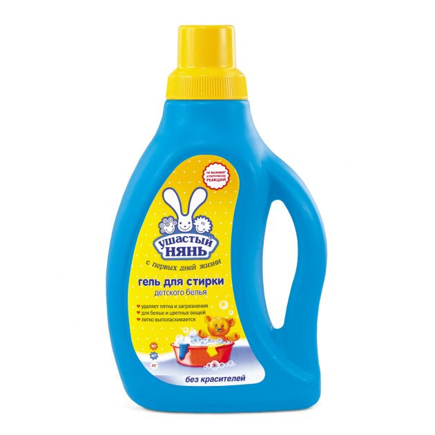 Baby Laundry Ushastiy Nyan Liquid Laundry Detergent, 750 mL
