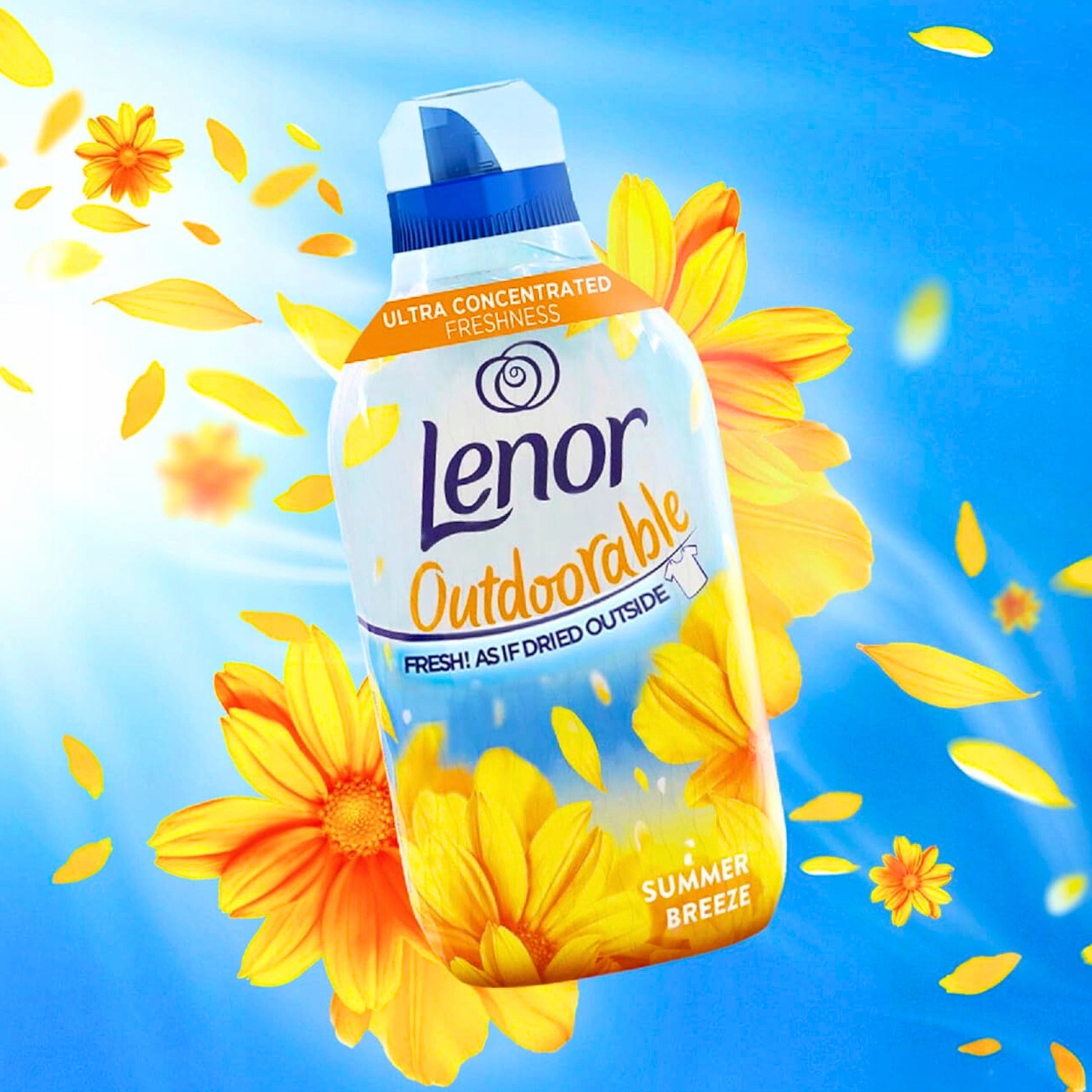 Lenor Summer Breeze Fabric Softener, 770 mL - Image 2
