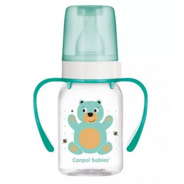 Canpol Babies 11/823 BPA-Free Tritan Baby Bottle with Handles, 120 mL - Image 2