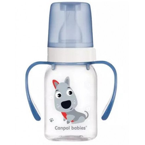 Canpol Babies 11/823 BPA-Free Tritan Baby Bottle with Handles, 120 mL - Image 4