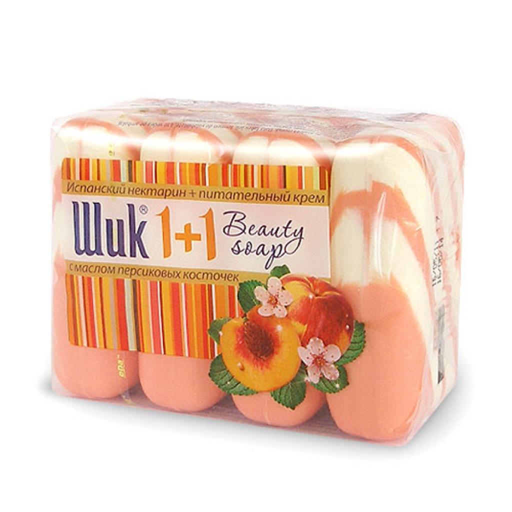 Shik Spanish Nectarine Cream Bar Soap, 4 x 90 g
