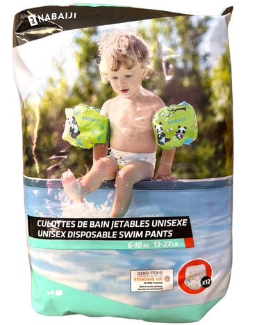 Nabaiji S Baby Swim Diaper Pants, 6-10 kg, 12 pcs - Image 2