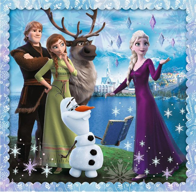 Trefl 34853 Frozen 2 Magical Stories 3-in-1 Puzzle - Image 4