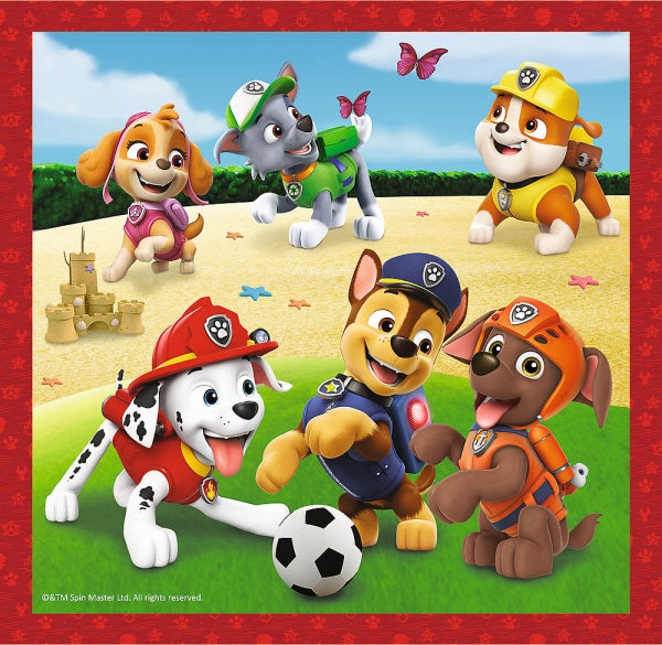 Trefl 34867 Paw Patrol Happy Pups 3-in-1 Puzzle - Image 3