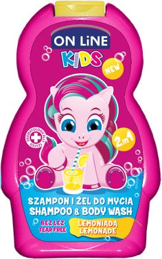 On Line Kids Lemonade Shampoo, 250 mL