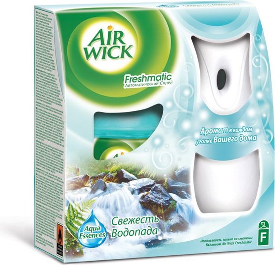 Air Wick Freshmatic Waterfall Freshness Air Freshener, 250 mL