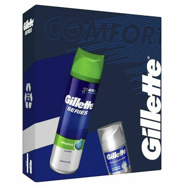 Gillette Men's Gift Set: Shaving Gel 200 mL & Aftershave Balm 50 mL - Image 2